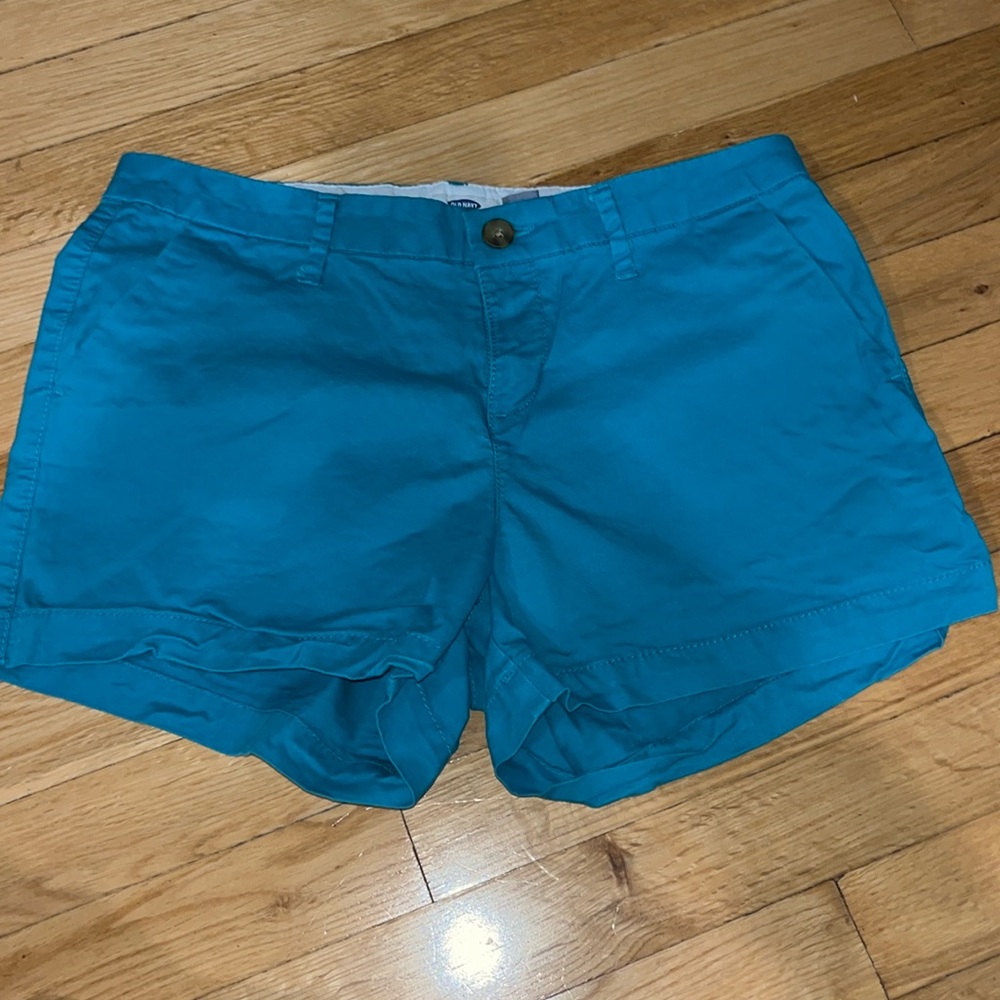 Old navy shorts. Teal